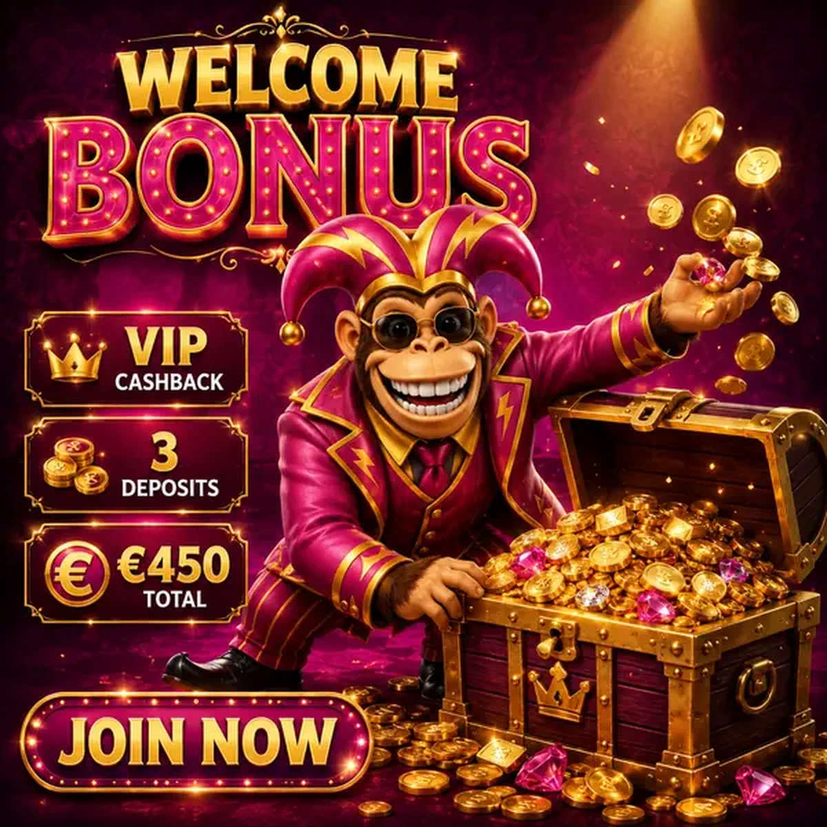 Bonus Kong Scommesse Sportive apre entusiasticamente forziere pieno di premi VIP sportsbook